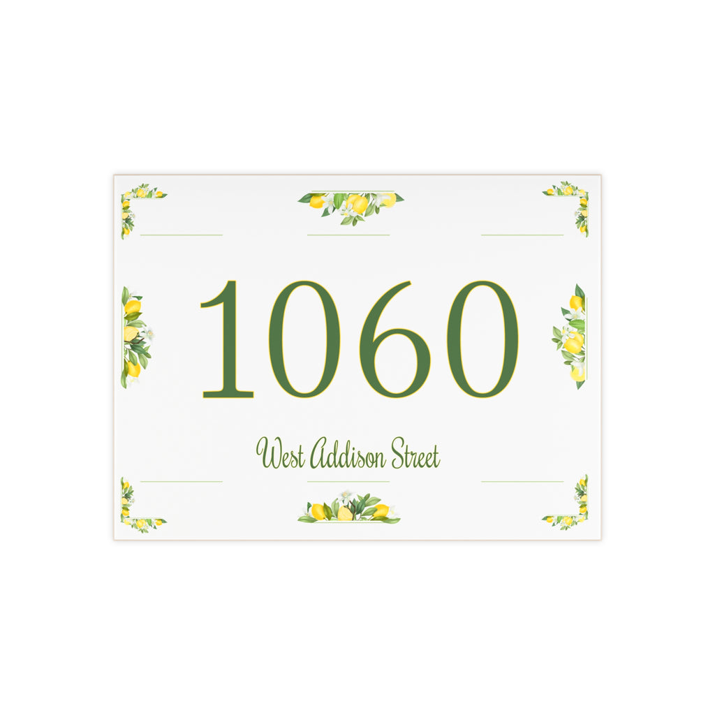 Custom House Number - Personalized House Number - C36