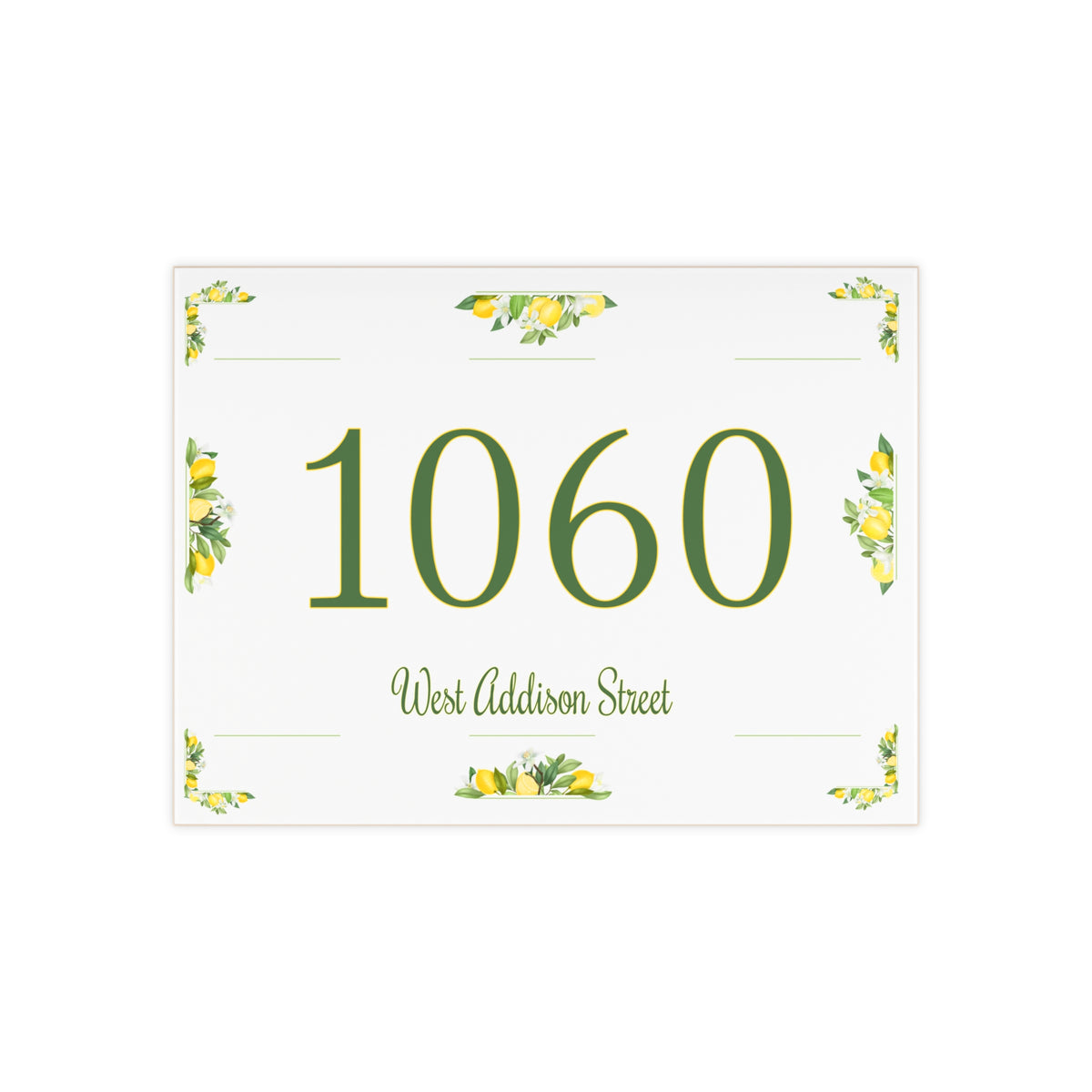 Custom House Number - Personalized House Number - C36