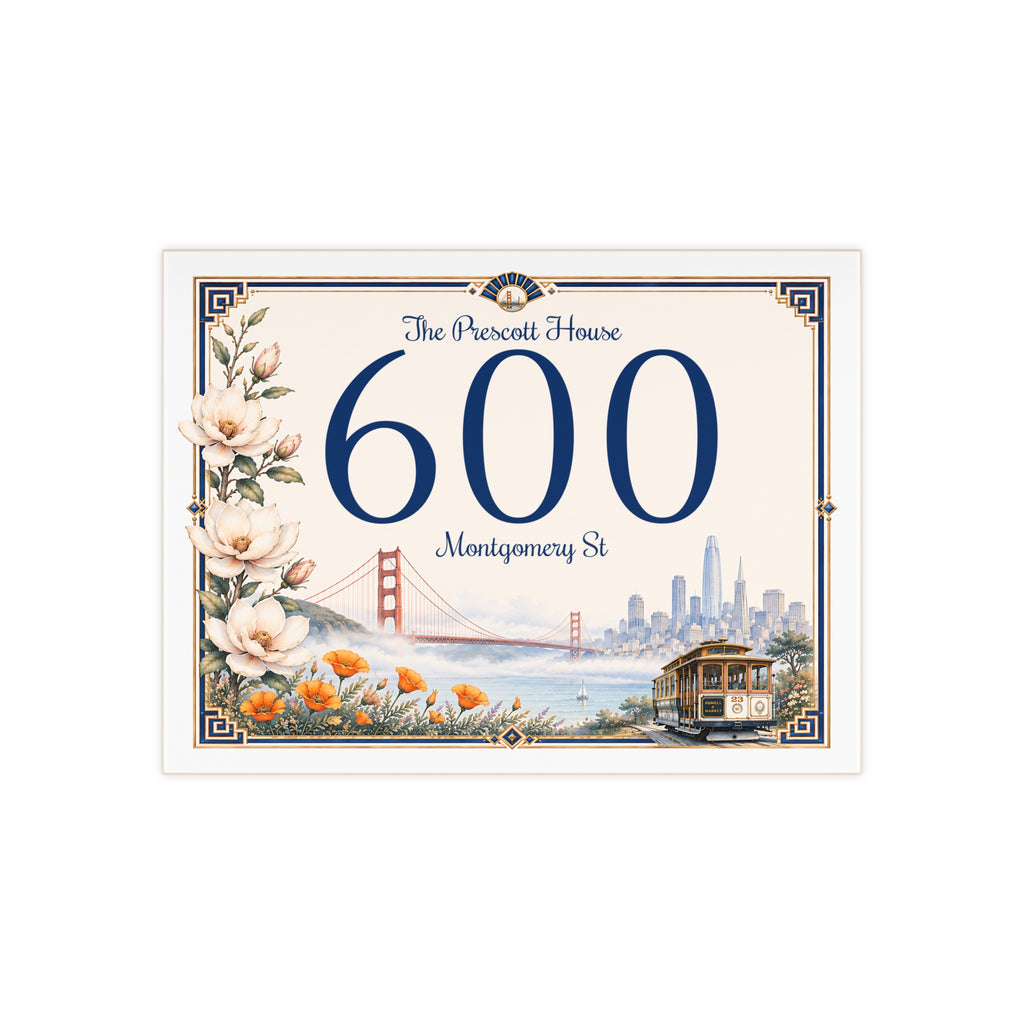 Personalized House Number Plaque | S36