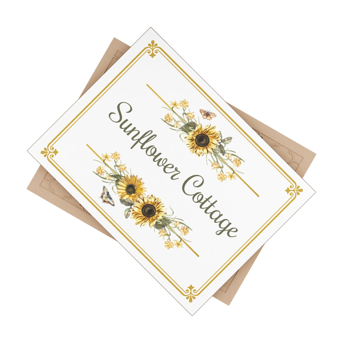 Personalized House Name Ceramic Plaque - S3