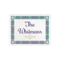 Personalized Family Name Ceramic Plaque – S1