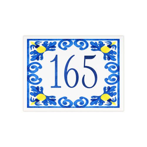 Custom House Number - Personalized House Number - P10