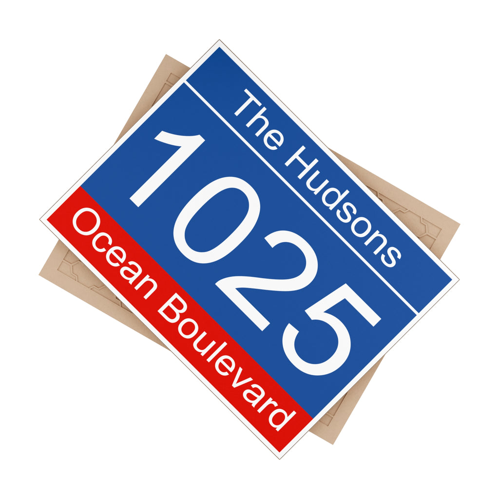 Custom House Number - Personalized House Number S4