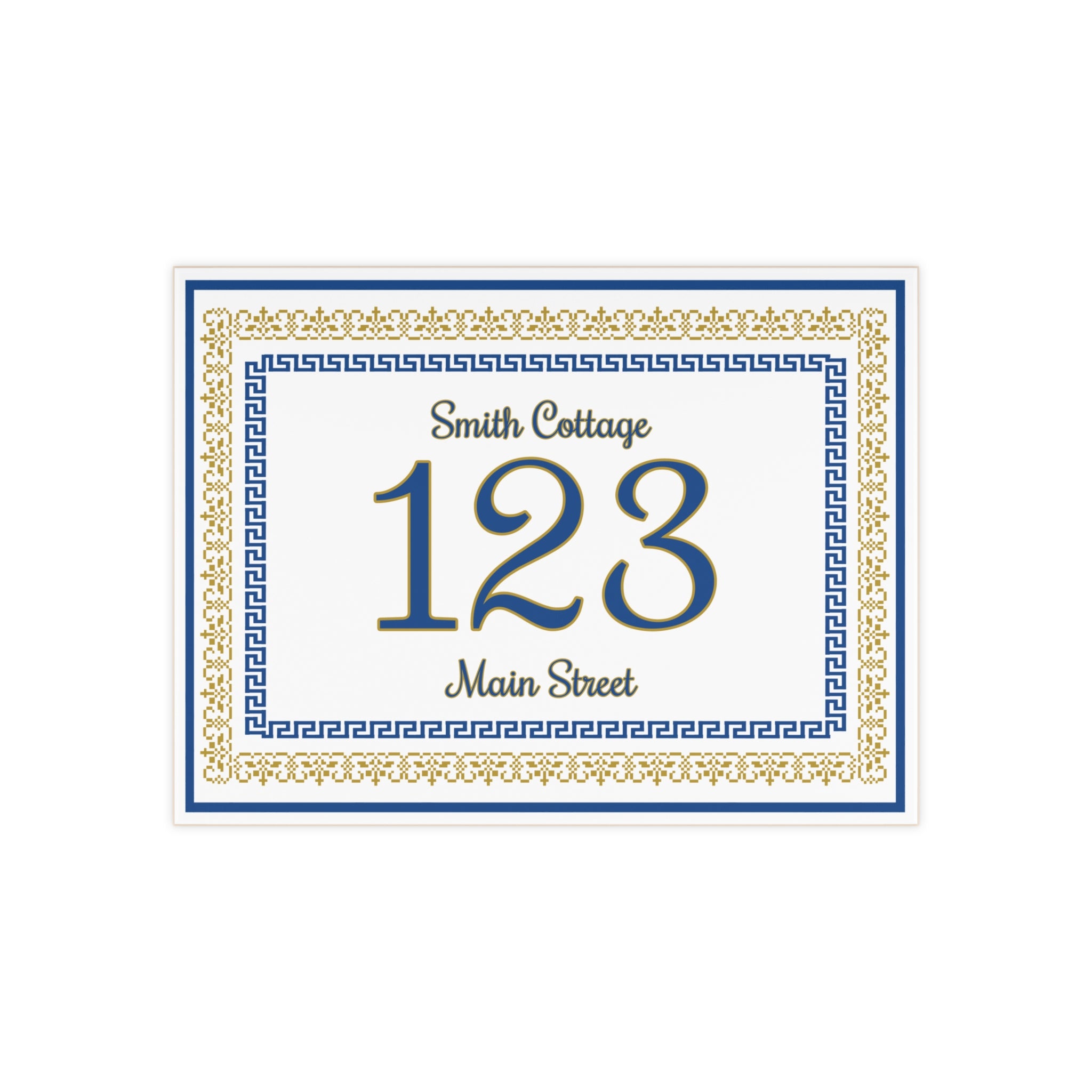 Custom House Number - Personalized House Number S14
