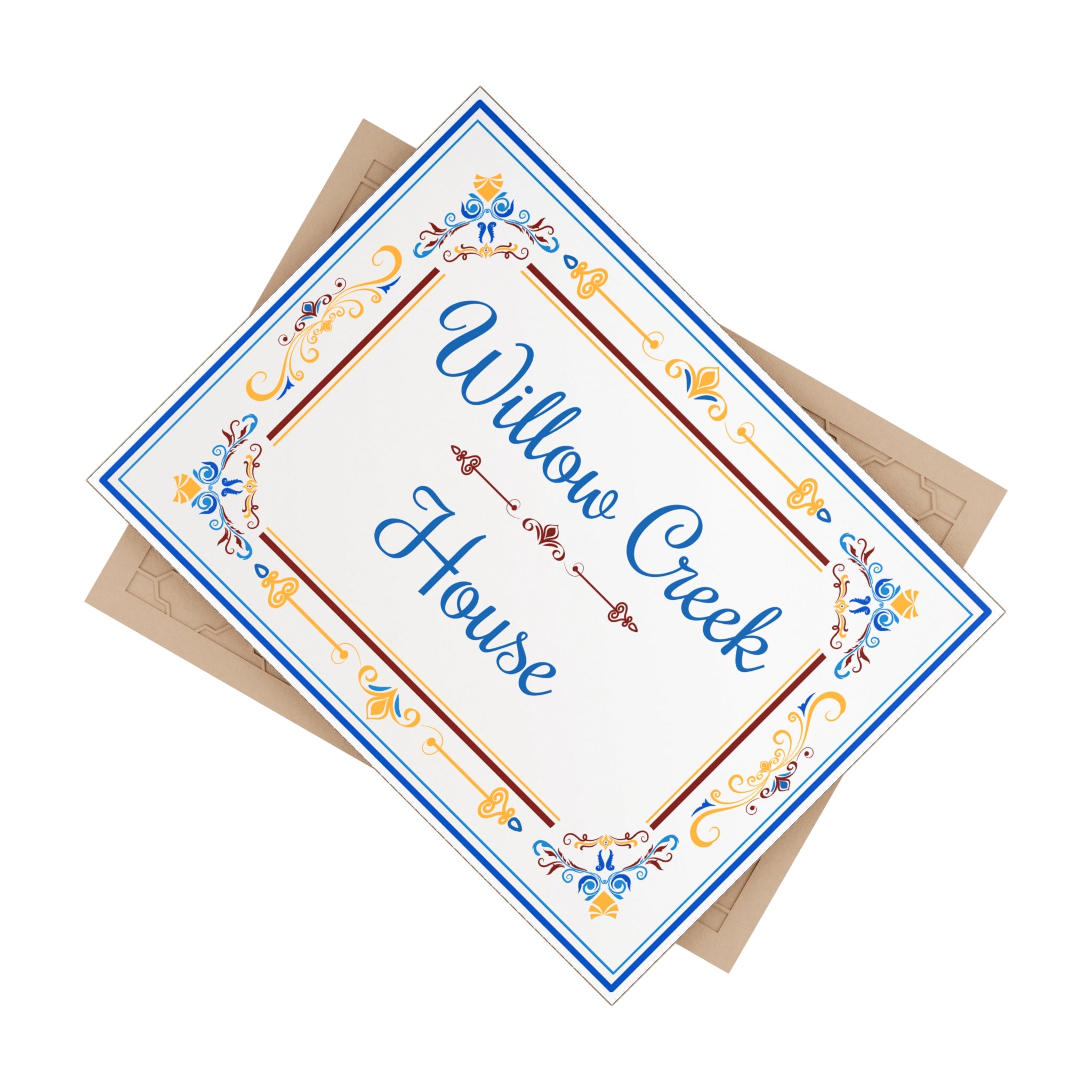 Custom House Number - Personalized House Number S6