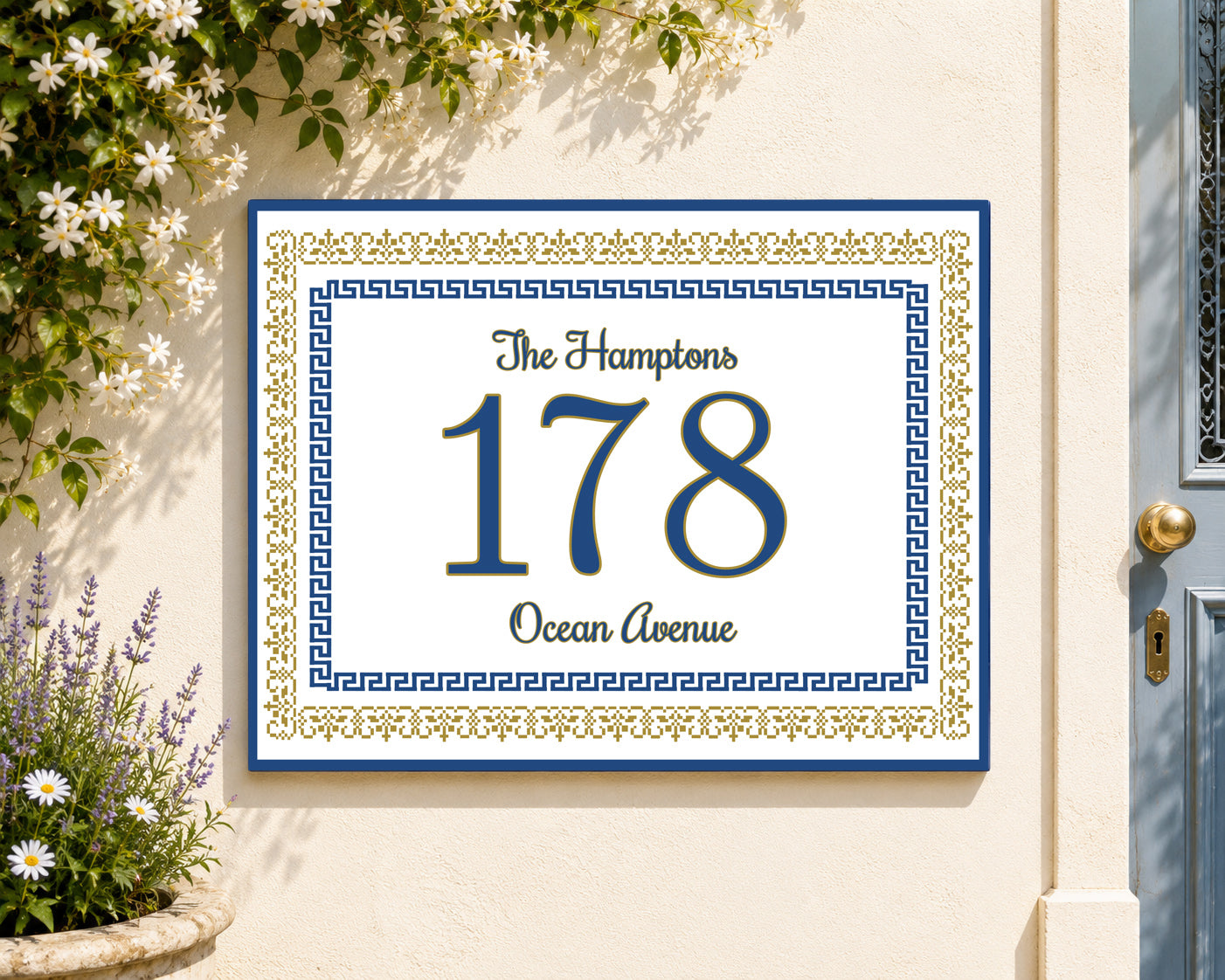 Custom House Number - Personalized House Number S14