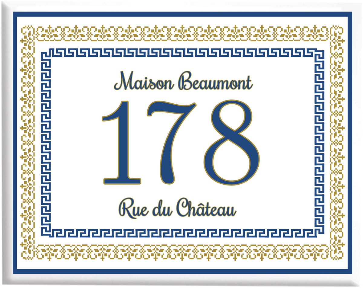 Custom House Number - Personalized House Number S14