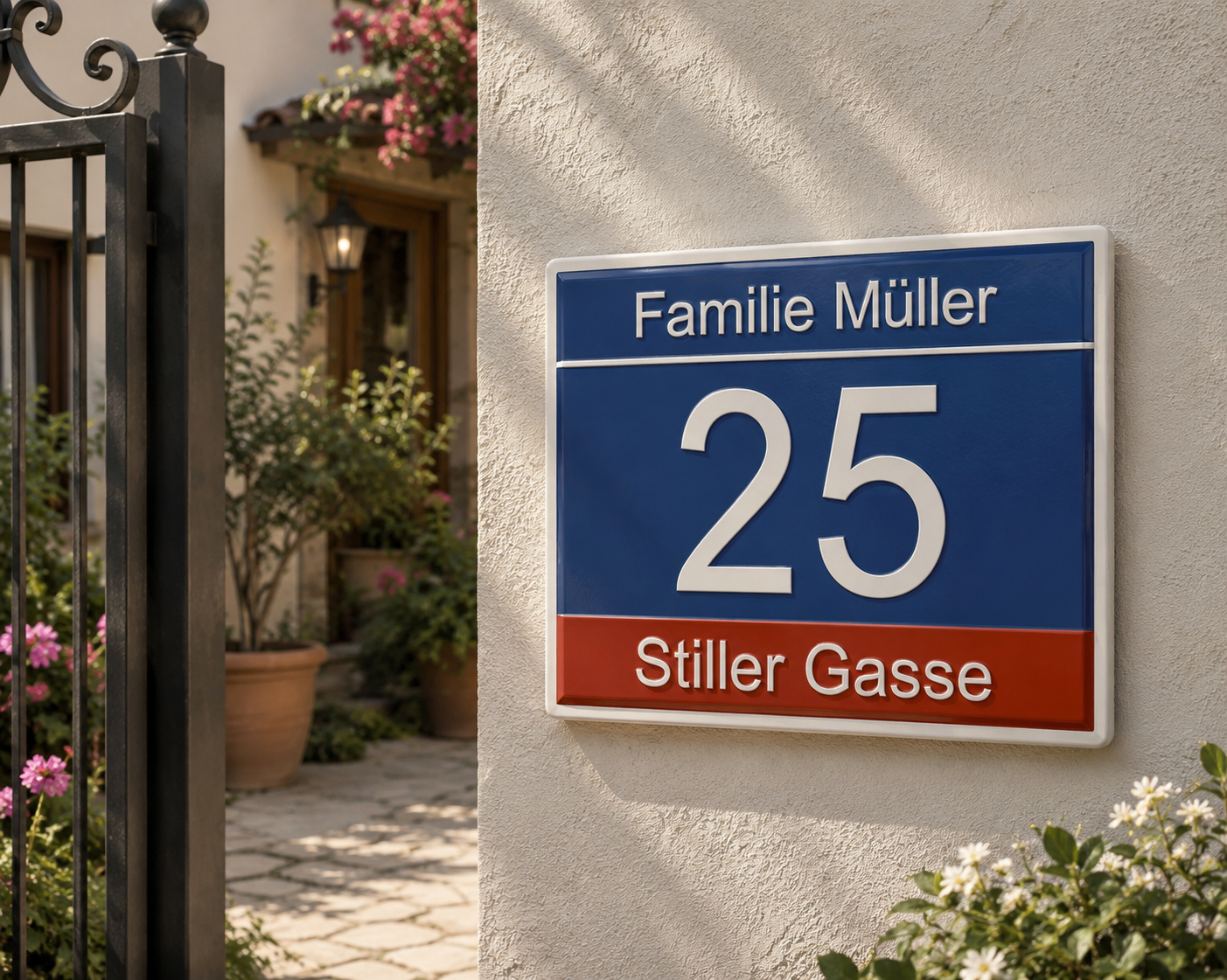 Custom House Number - Personalized House Number S4
