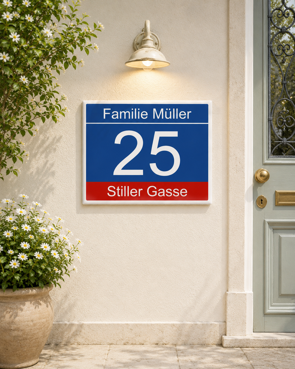Custom House Number - Personalized House Number S4