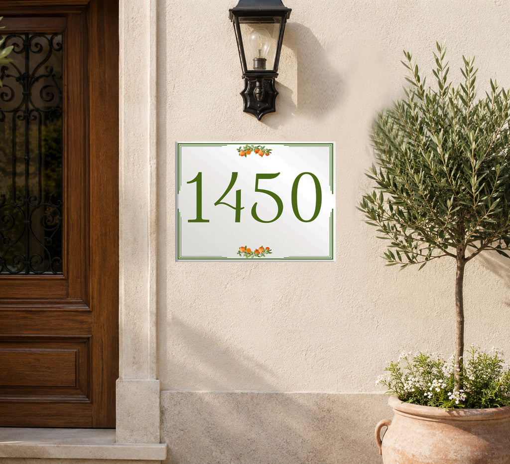 Custom House Number - Personalized House Number - X6