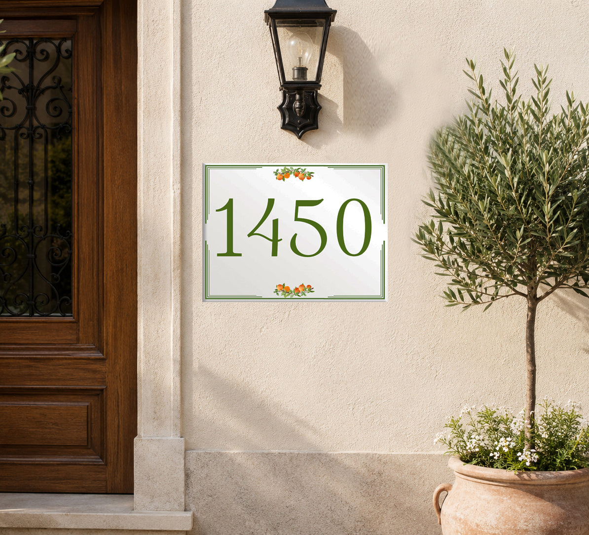 Custom House Number - Personalized House Number - X6