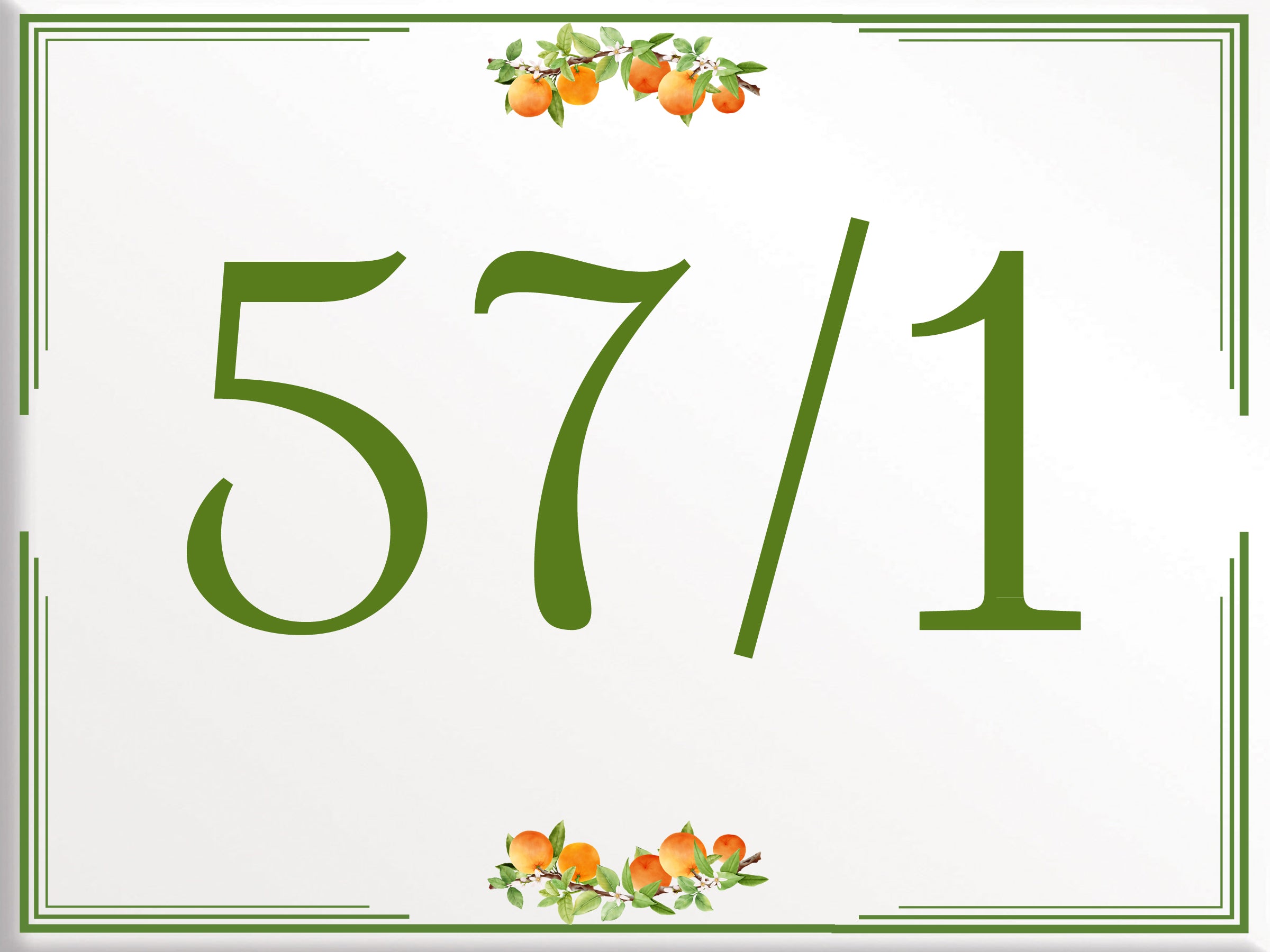 Custom House Number - Personalized House Number - X6