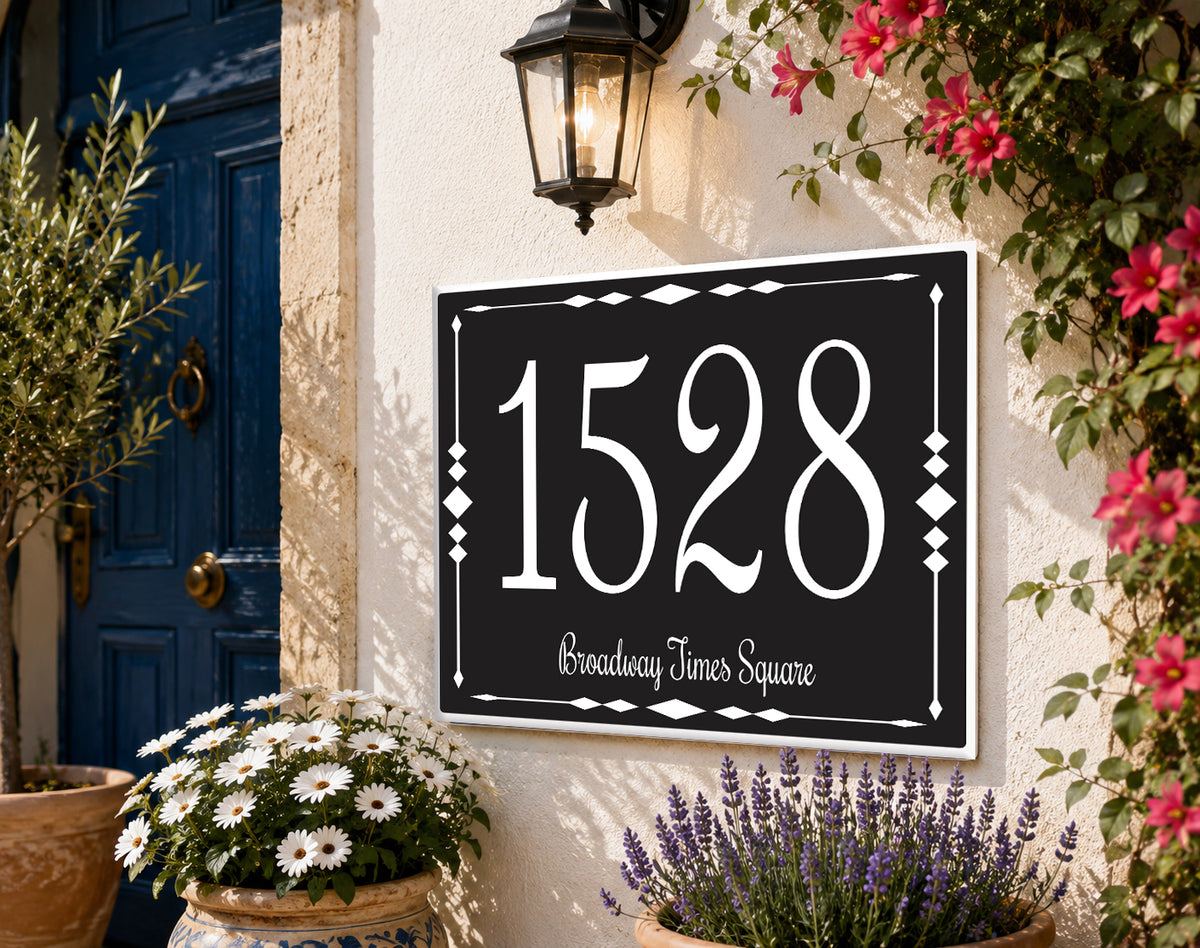 Custom House Number - Personalized House Number - C7