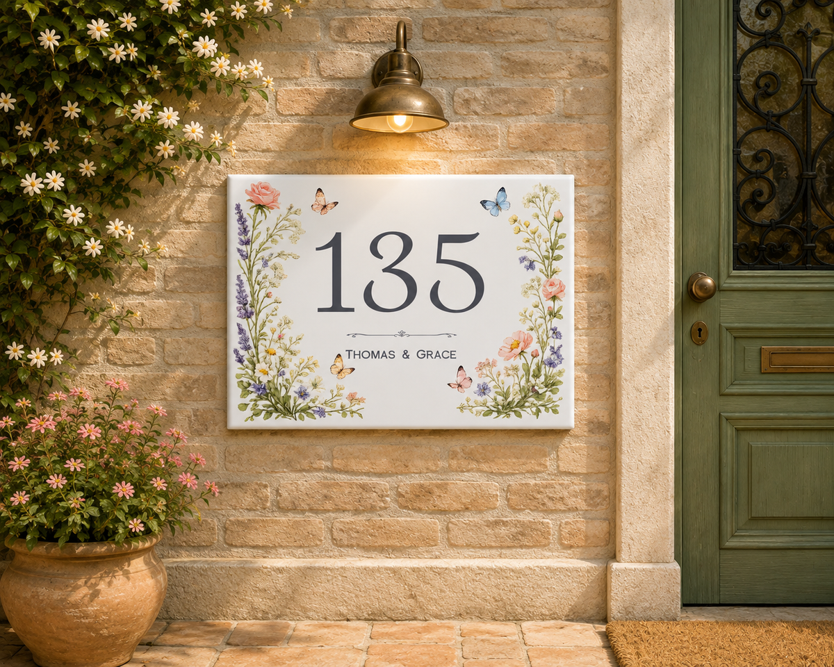 Custom House Number - Personalized House Number - P21
