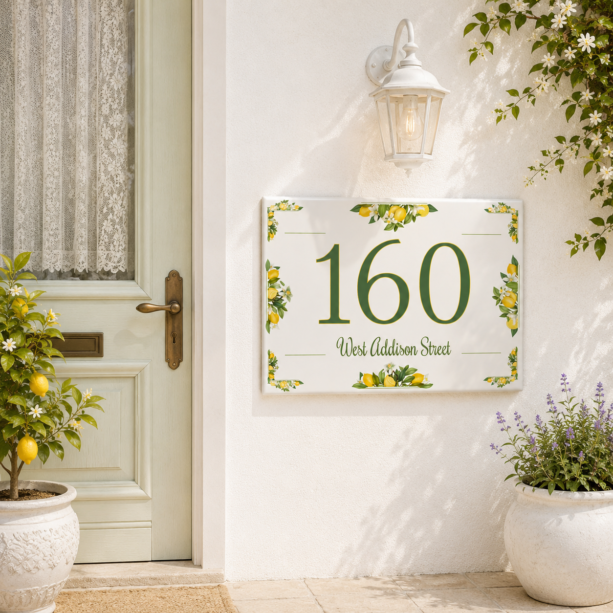 Custom House Number - Personalized House Number - C36