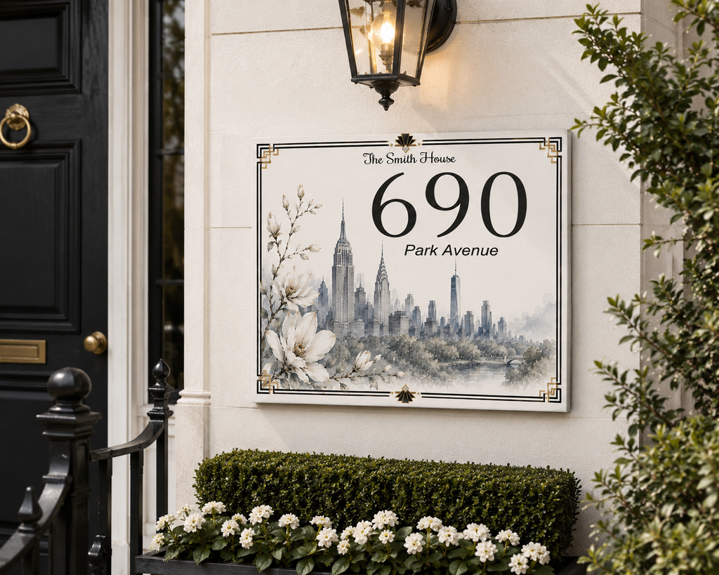 Custom House Number - Personalized House Number -S32