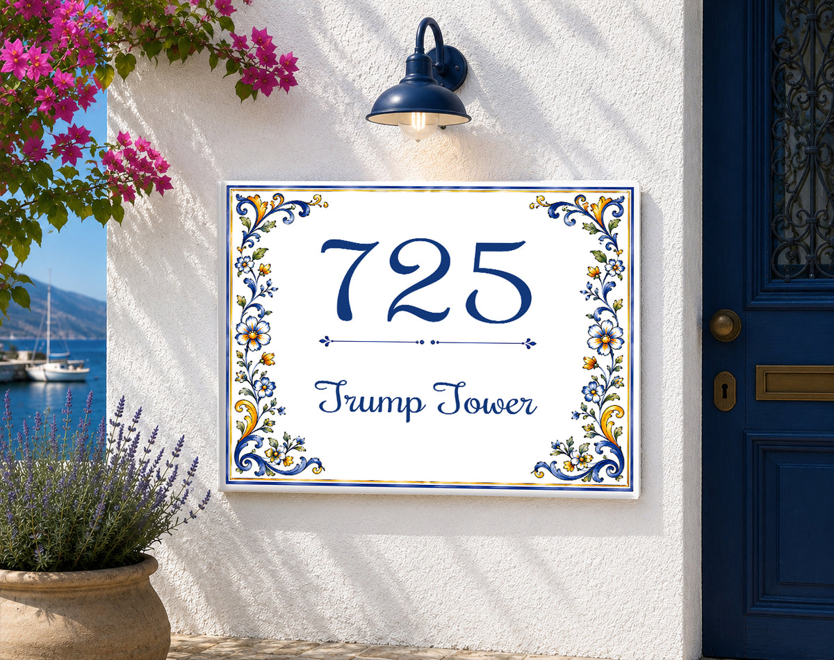 Custom House Number - Personalized House Number - S23
