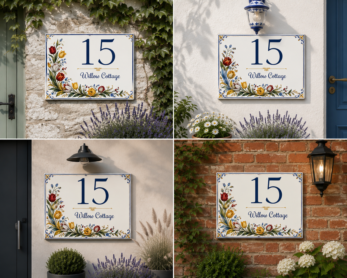 Custom House Number - Personalized House Number - S29