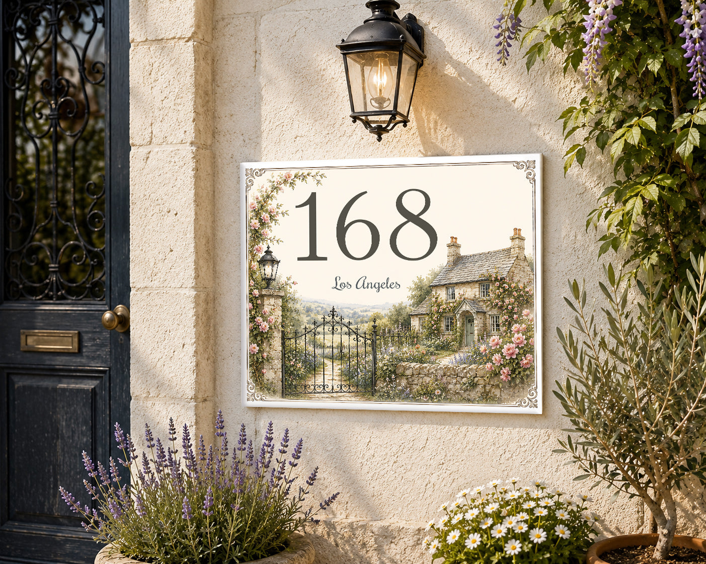 Custom House Number - Personalized House Number - S17