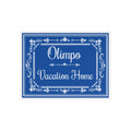Personalized House Name Plaque | Custom Ceramic House Sign - D1