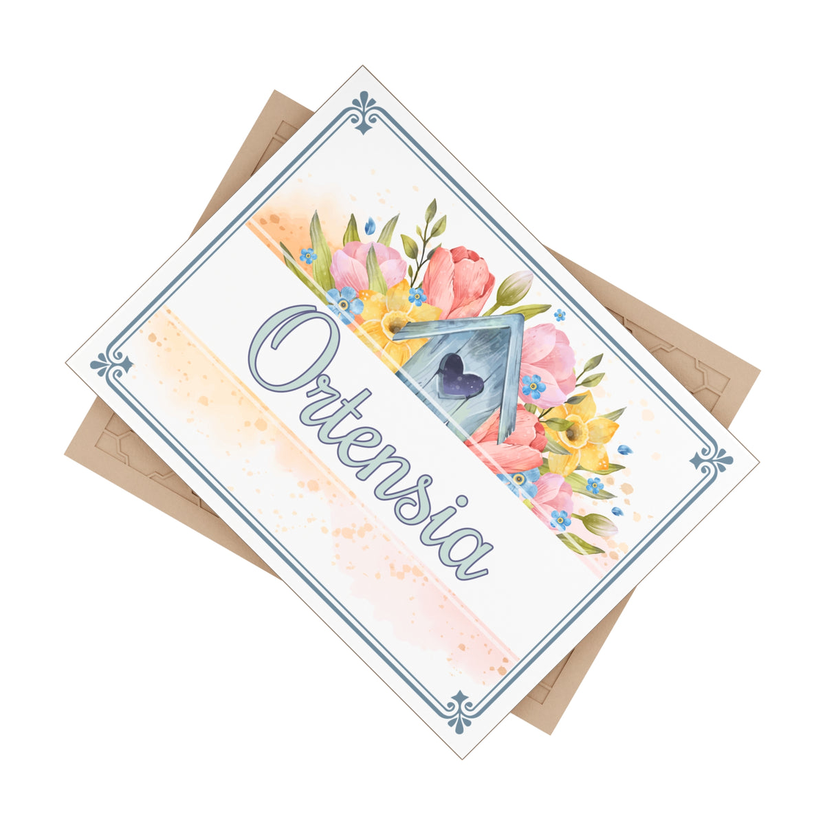 Personalized Family Name Ceramic Plaque – S2