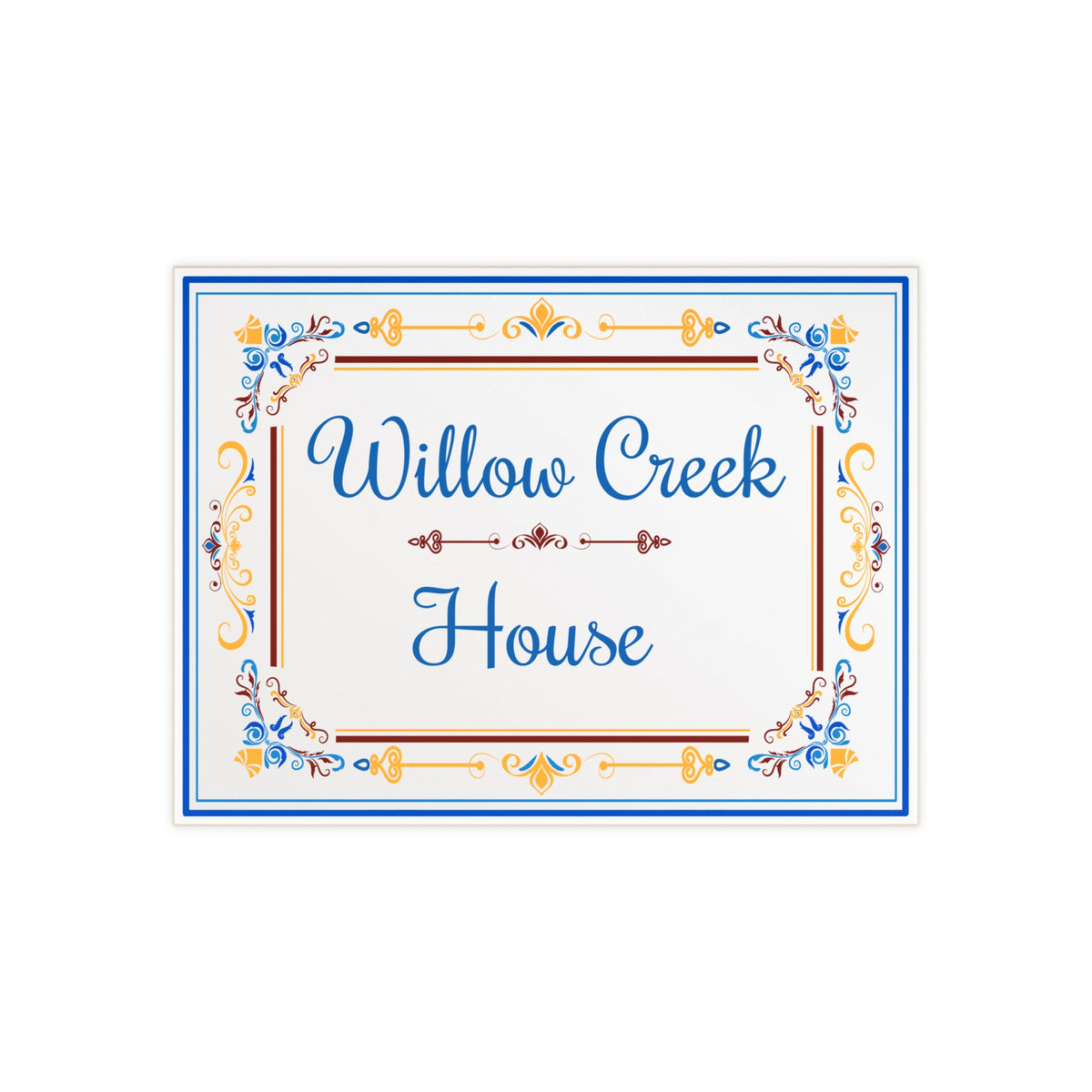 Custom House Number - Personalized House Number S6