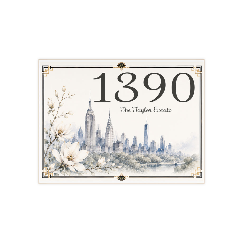 Custom House Number - Personalized House Number -S32