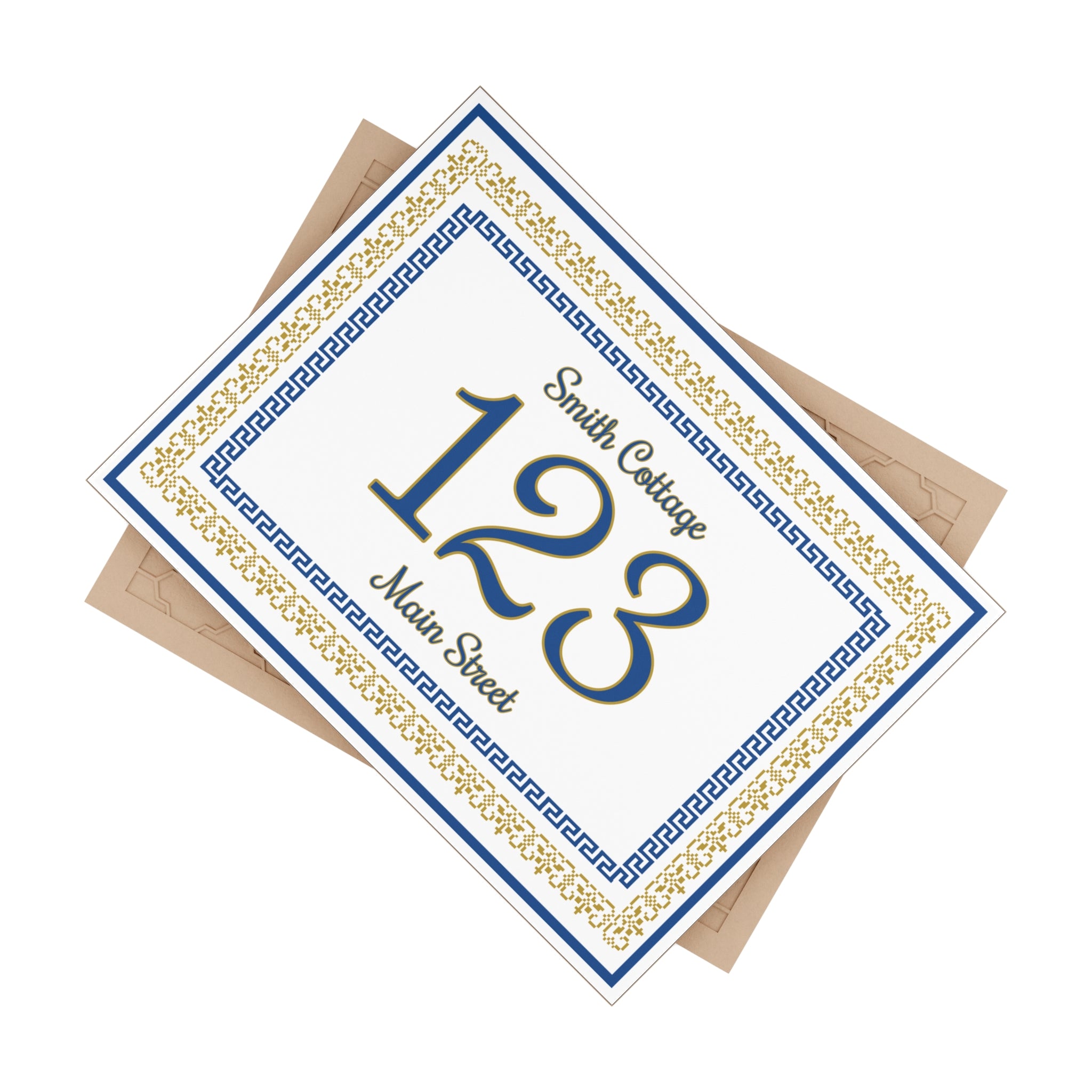 Custom House Number - Personalized House Number S14