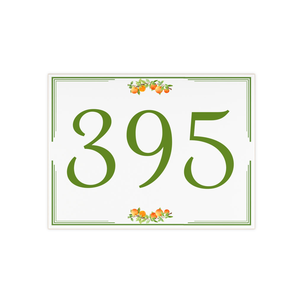 Custom House Number - Personalized House Number - X6